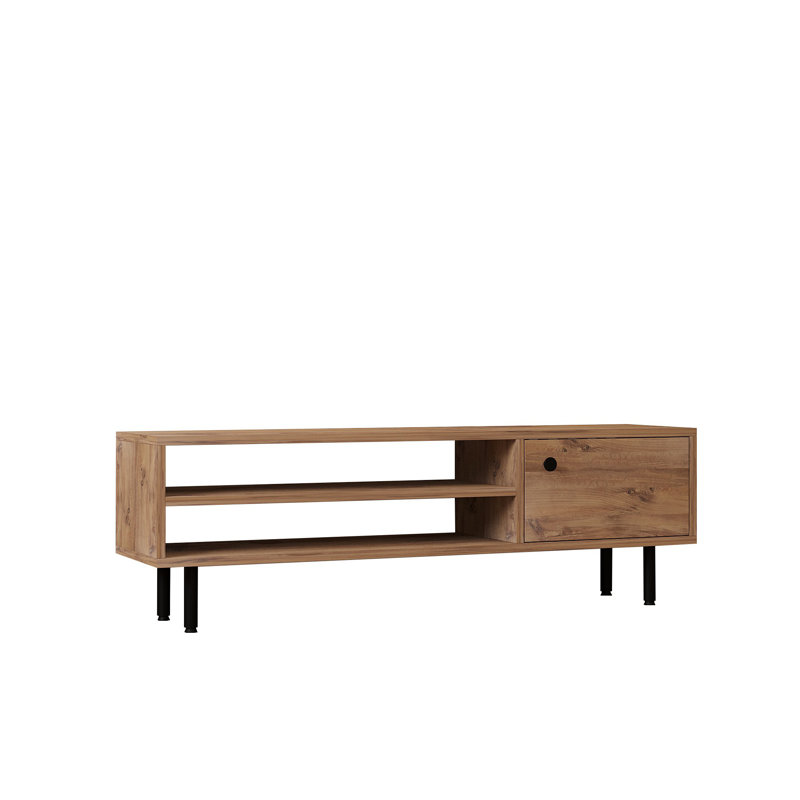 Keikei Unfinished TV Stand, Natural