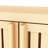 Storage For Home - Bathroom And Living Room 2 Louvered Doors Shelf System Freestanding Enhances Aesthetics Of Shelves