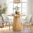 Caetano Unfinished Metal and Manufactured Wood Side Chair-1267053965