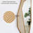Wabi-Sabi Rattan Full-Length Mirror