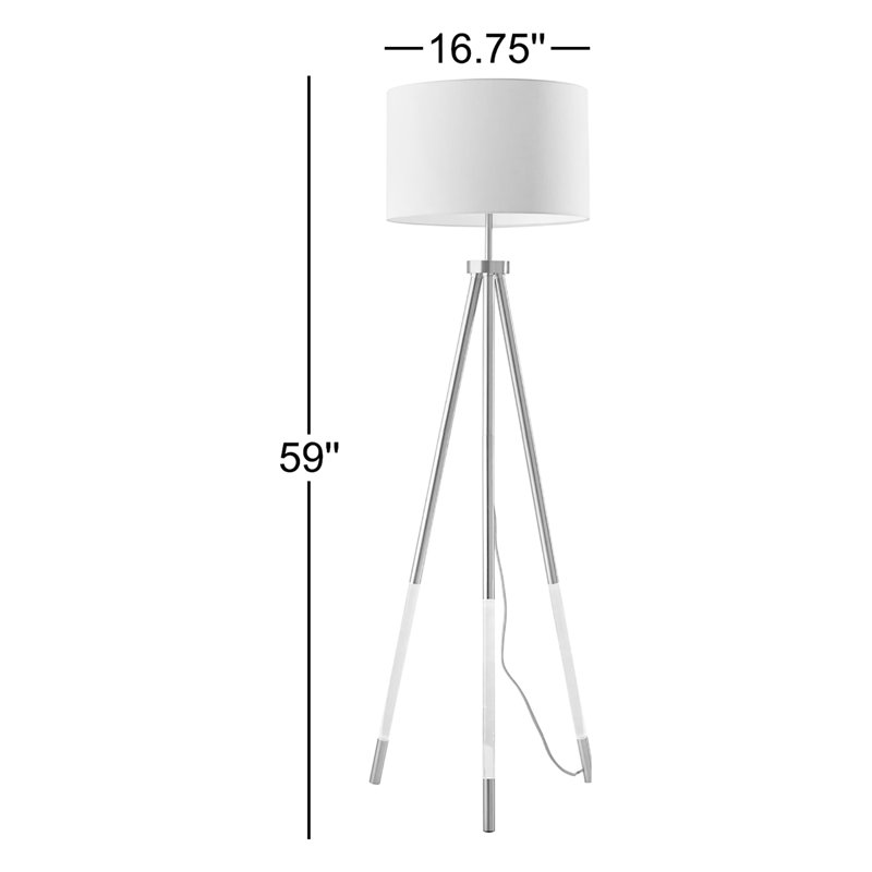 Rurik 59'' Tripod Floor Lamp