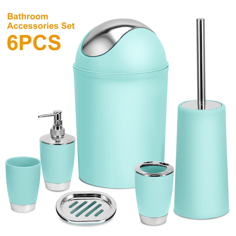 Accessoire de salle de bain Loucile, Bleu ciel