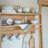 Kiln Green by Denby Ridged Mug