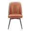 Ensemble de chaises pivotantes Keppel (ensemble de 2) - brun-125402647