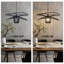 Ensemble de 2 luminaires suspendus en bambou tissés à la main et en forme d'aile-1160202851-1160202854