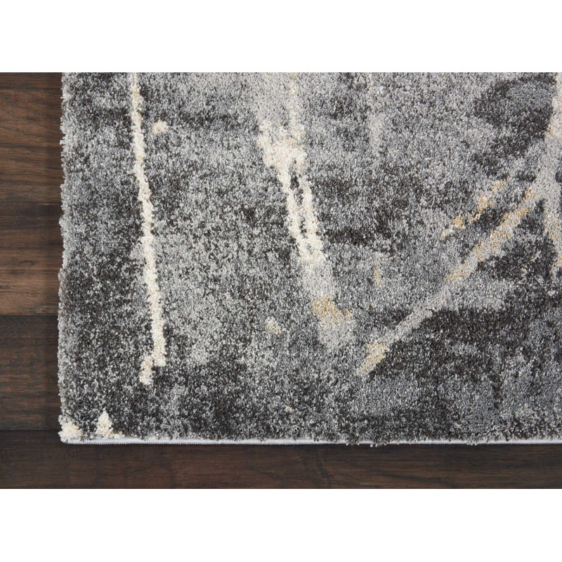 Prewett Abstract Indoor Rug, Rectangle 5'3" x 7'3"