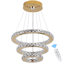 Lowellville 3 - Light Crystal LED Chandelier-927340524