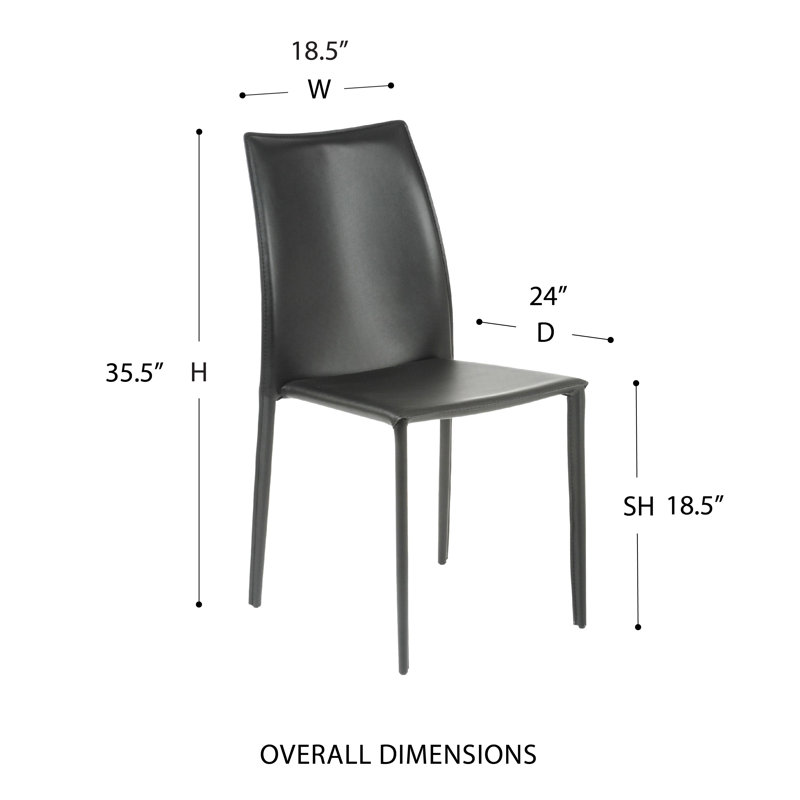 Table de salle à manger 79 "Adara en blanc mat et 6 chaises Sokol en noir