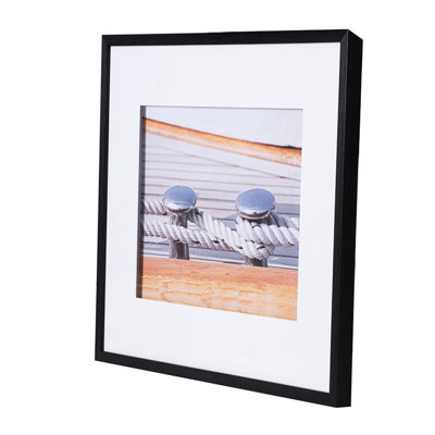 30" X 24" Boater Knots Wall Art With Black Frame, 3 Collection. Multicolor Plastic Adornment For Living Quarters, Bedroom, Entryway, Office. 29.9x1.2x