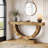 Extra Long 59-Inch Farmhouse Console Table For Entryway