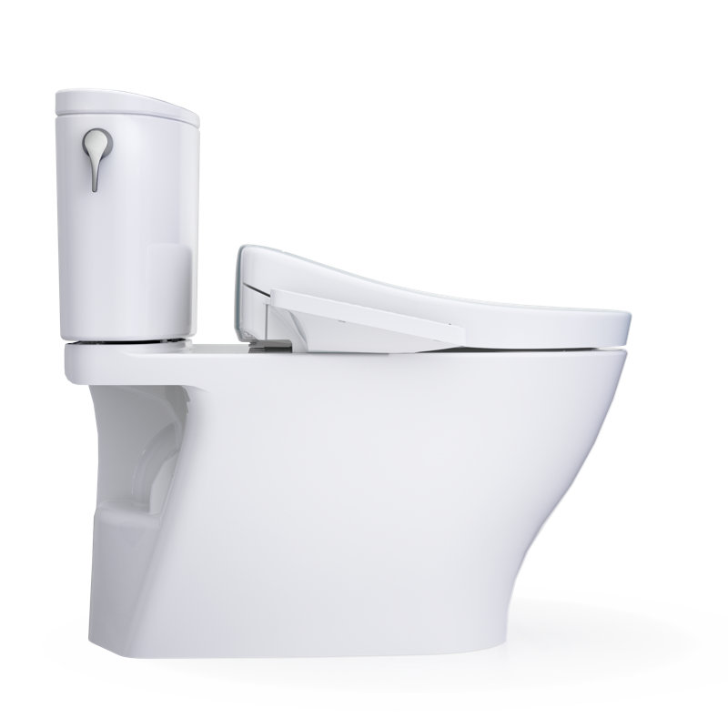 TOTO® WASHLET®+ Nexus® 1G® Two-Piece Elongated 1.0 GPF Toilet with S2 Bidet Seat, Cotton White - MW4423346CUFG#01