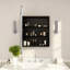 Armoire à pharmacie encastrée avec miroir biseauté-658368199-658368219