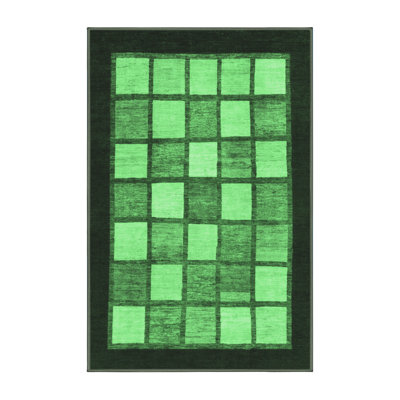 Washable Patchwork Indoor Rug