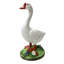 Statue d'oie à peindre pour la décoration extérieure