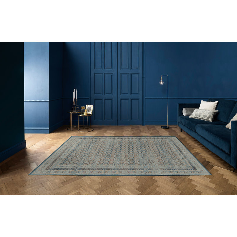 Chiyo Oriental Viscose Area Rug, Rectangle 120 x 170cm