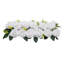 10 roses artificielles pour centre de table, arrangements floraux et centres de table