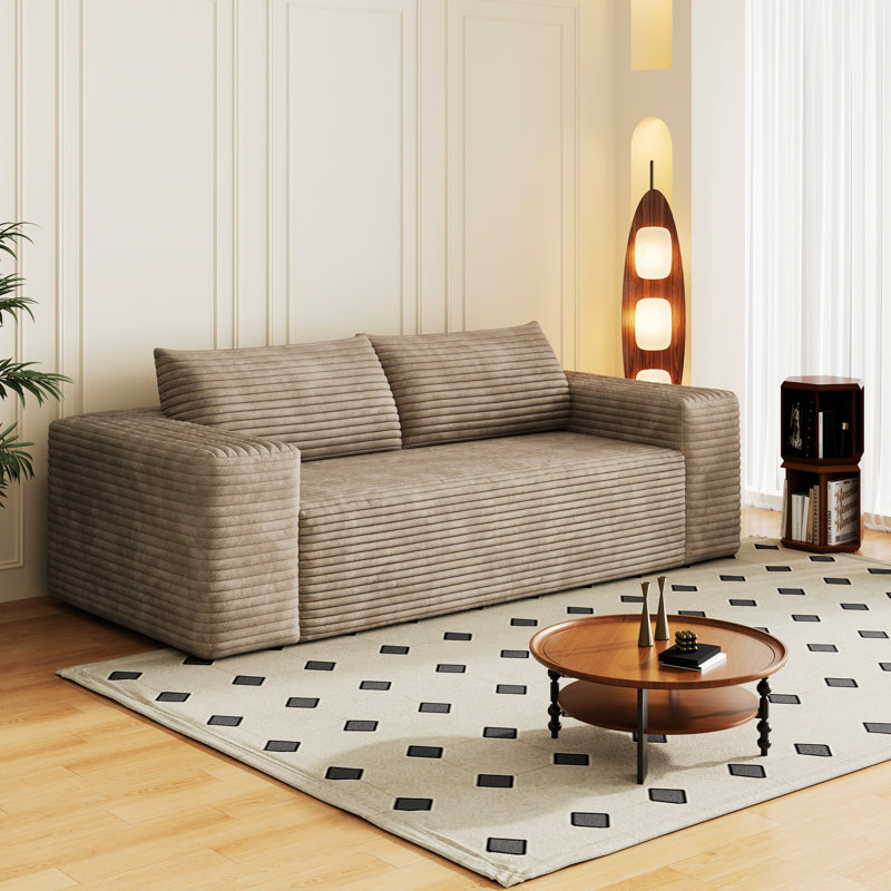 Causeuse pour salon et chambre à coucher, Chameau