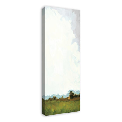 " Abstract Painted Landscape " Painting Print