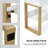 Quintonio Modern Console Table with Drawer, Storage Cabinet and Shelf-43525143-10177917