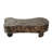 Faux Travertine Modern Irregular Coffee Table