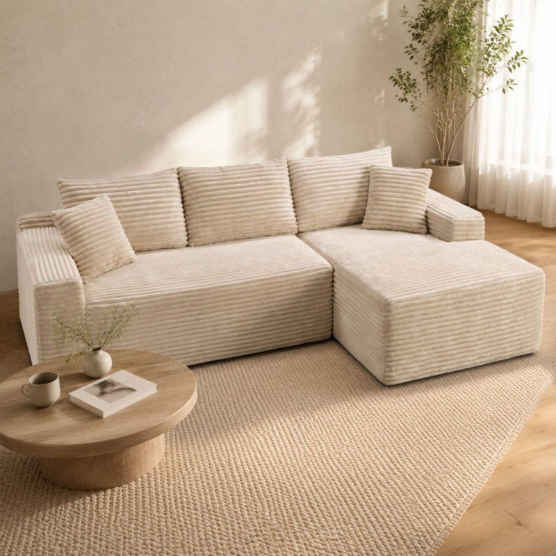 Canapé modulaire 94,5 po Cloud, Camel