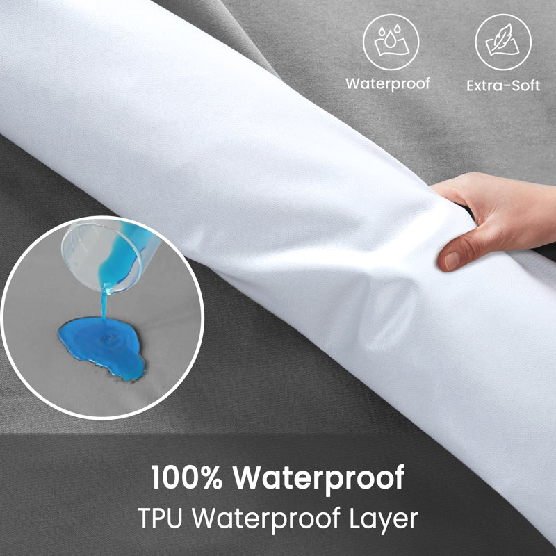Mattress Protector Case Pack, Single (3'), Grey