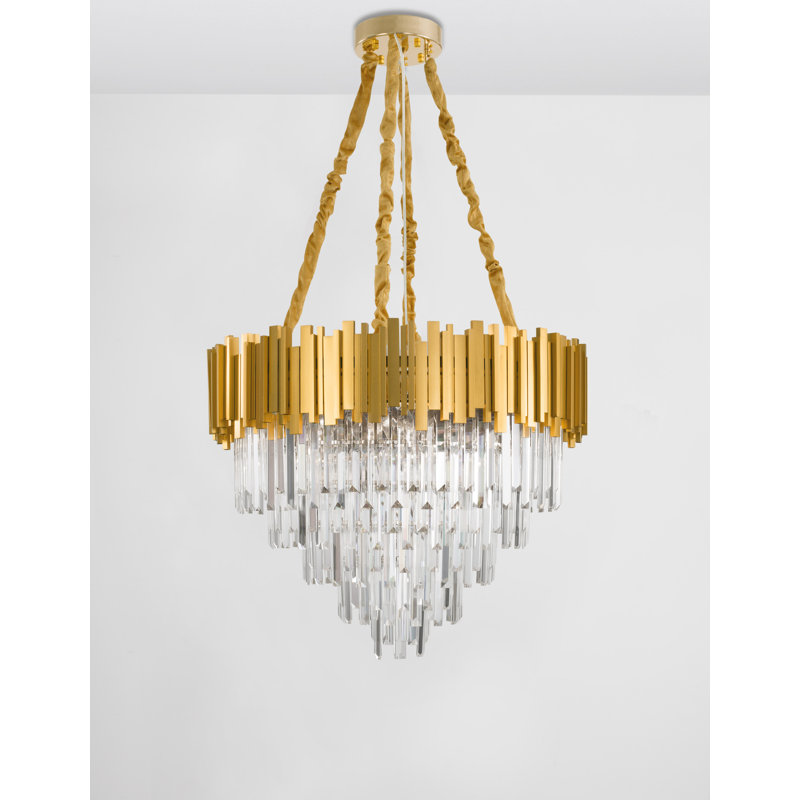 12 - Light Crystal Chandelier