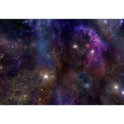 Planet In Outer Space Galaxy Border