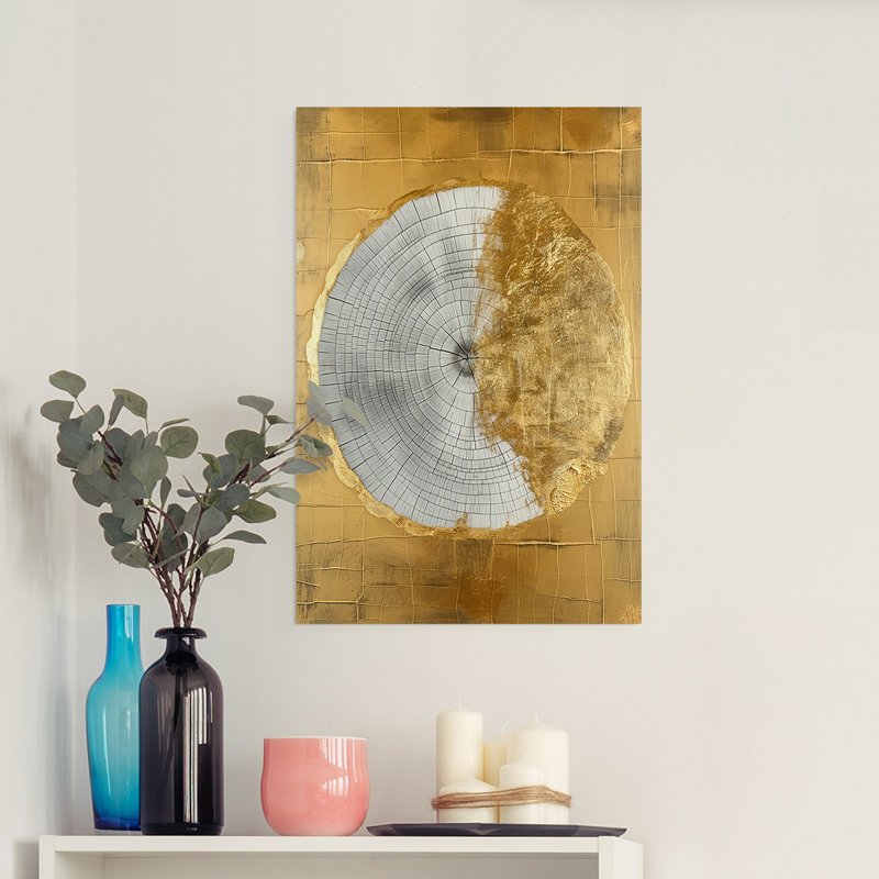 Série ABSTRACT CCxx - Impression sur toile seulement - non encadrée, H 36 po x l 24 po