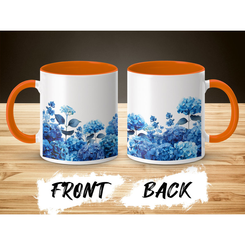 Ceramic Coffee Mug, Orange