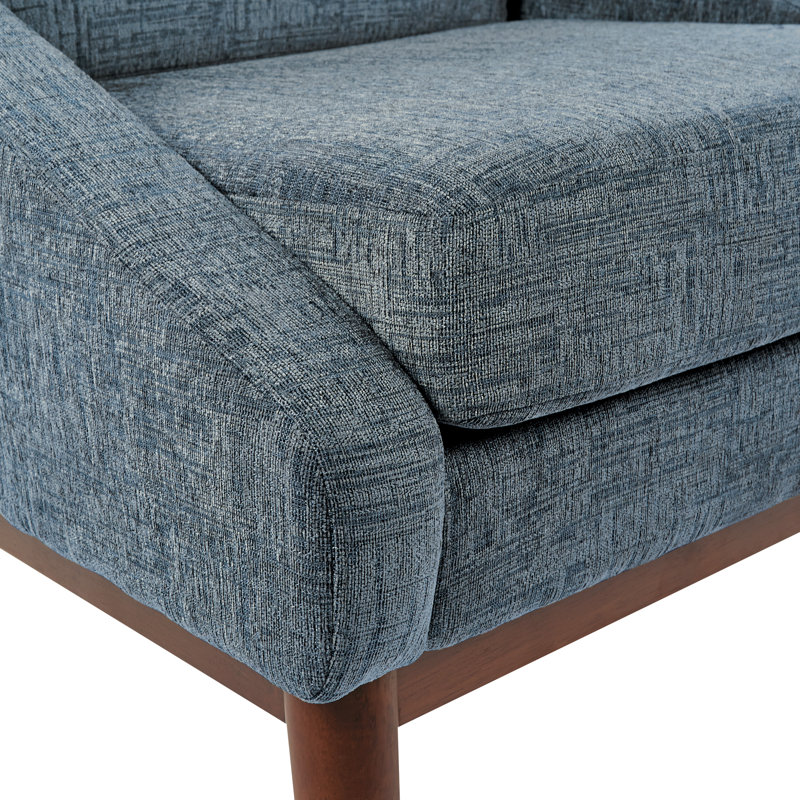 Jaterrian Upholstered Side Chair, Navy 100% Polyester