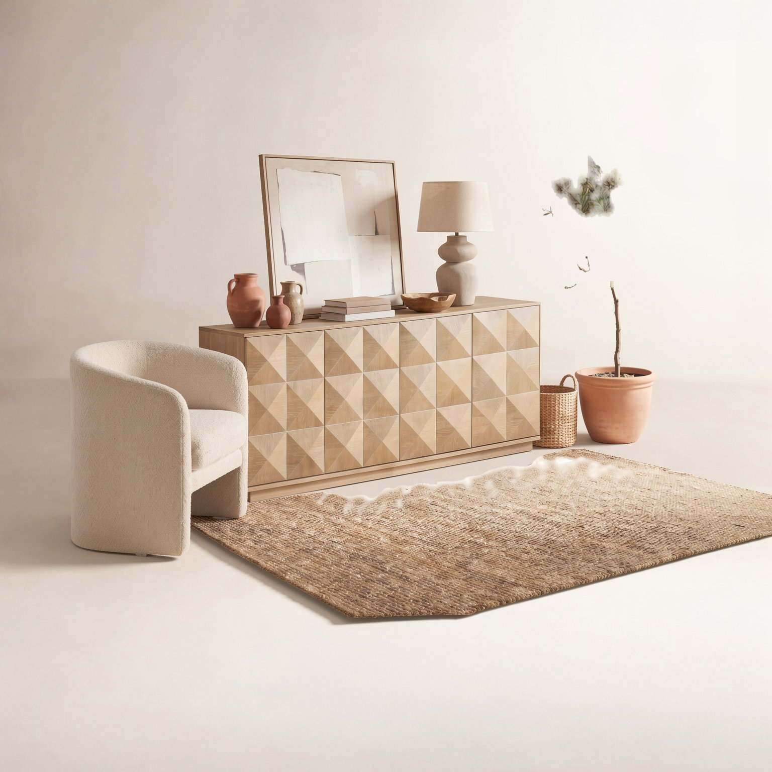 Iriye 63'' Sideboard, Natural