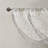 Diamond Sheer Embroidered Waterfall Valance White/Grey 38X46"-114486888