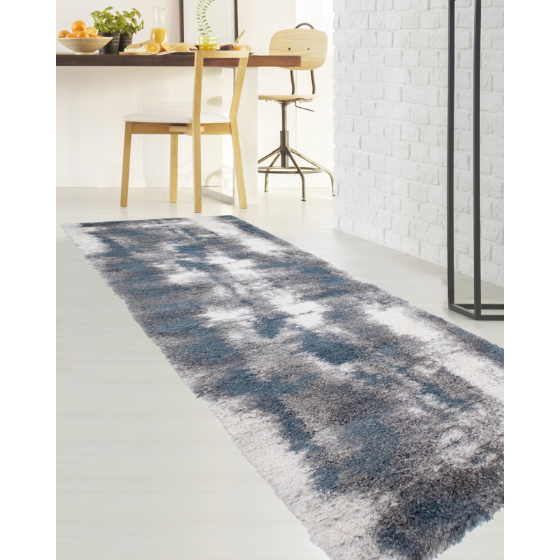 Alban Performance Abstract Indoor Rug, Runner 2'2" x 6'