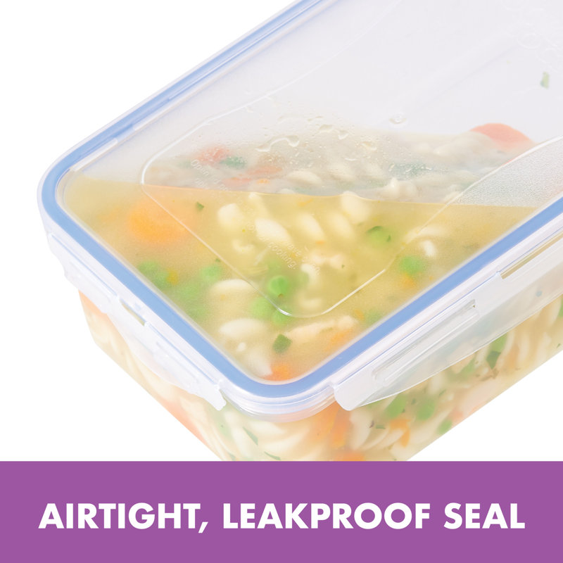 Easy Essentials™ Food Storage - Set of 6 Containers and 6 Lids