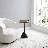Modern and Stylish Citlalli Contemporary Versatile Round 15.74" Tray Top Pedestal Round End Table-1651281342