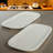 2-Piece, Impulse Platter Set, White