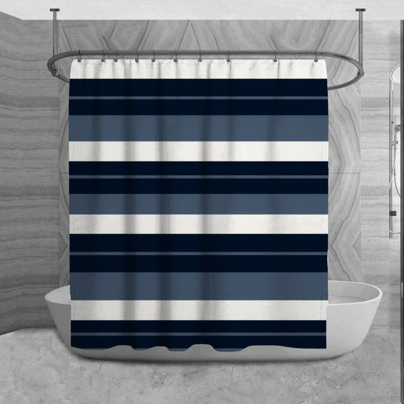 Rideau de douche Zanasia, H 73 po x l 70 po