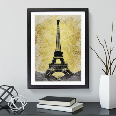 Splendid Eiffel Tower - Framed Print