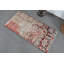 Petit tapis turc beige antique - idéal pour un tapis de porte ou un décor rétro Anatolian - rouge / beige