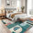 Boho Geometric Machine Washable Rug with Rubber Backing Soft Low Pile Non Slip Carpet for Living Room Bedroom-1425783545