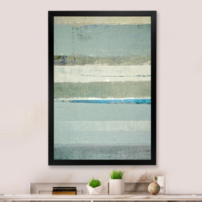 Art moderne gris et bleu II 2FL47768