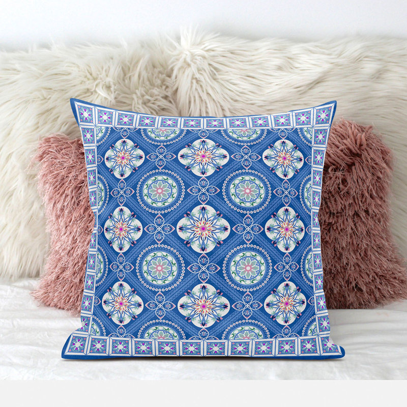 Reversible Throw Pillow, 18" x 18" 