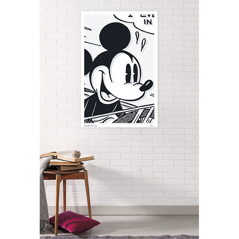 « mickey mouse », impression sur papier déco