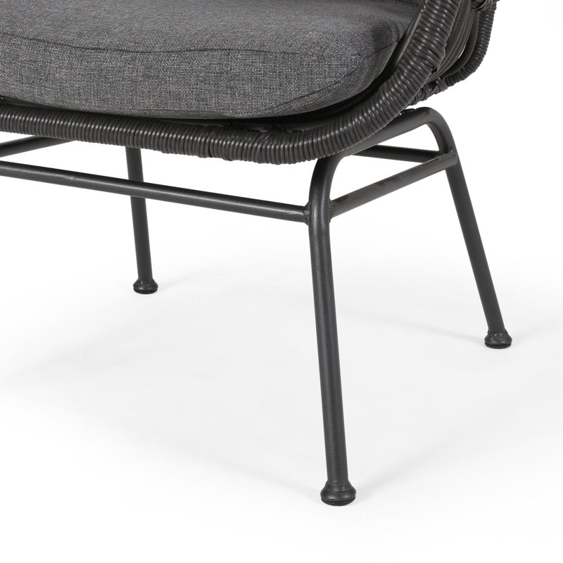 Fauteuil Bowerman, Gris foncé / Gris