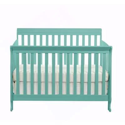 Riley 4-in-1 Convertible Crib Turquoise