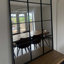 Rectangle Metal Window Panel Mirror-91019009-91019010