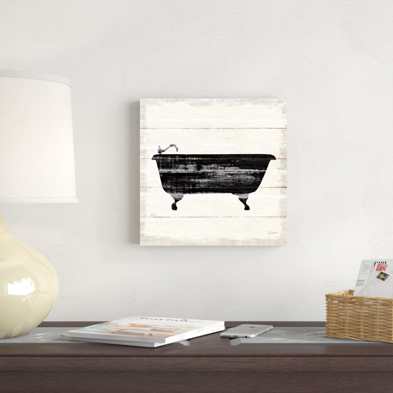 Shiplap Bath I, H 12 po x l 12 po