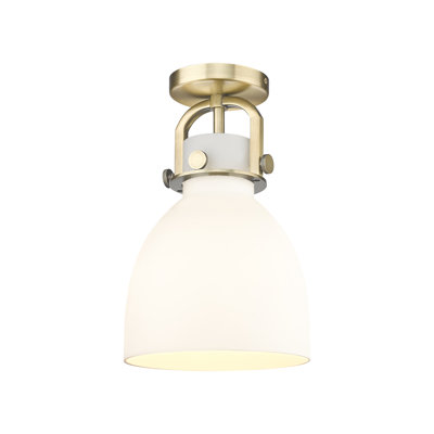 Borgen Glass Semi Flush Mount
