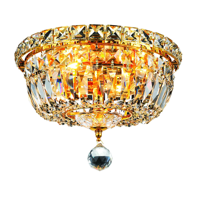 Aria 9 Light Chandelier, Cristal (transparent) / coupe royale